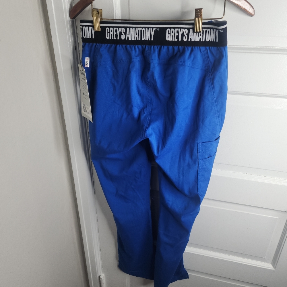 NEW Grey’s Anatomy scrub pants Active Blue XSP